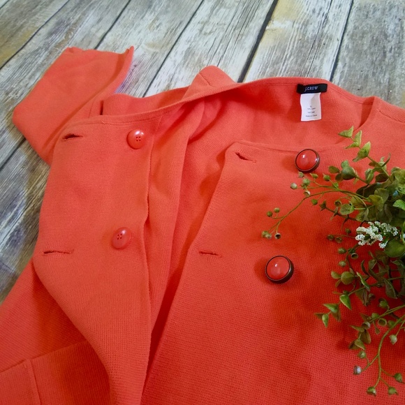 J. Crew Candace Jacket in Orange - Picture 6 of 8